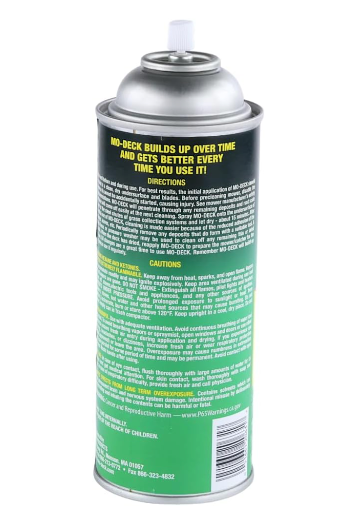 Mo-Deck Mower Spray Aerosol Can, 11 fl oz