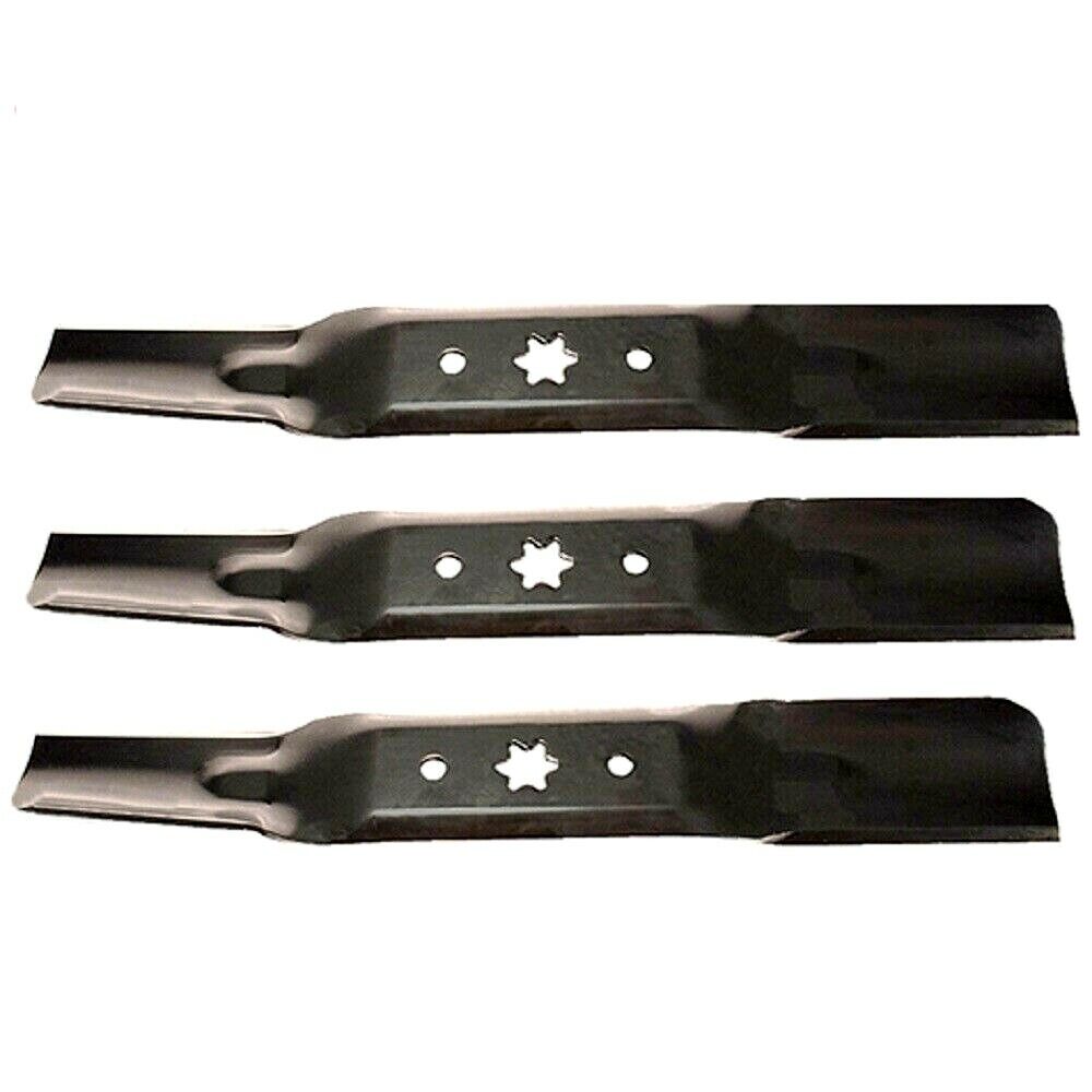 3 REPLACEMENT CUB CADET MOWER BLADES 942-05052A 742-05052A RZT L50 S50 XT1 LT50 GT50