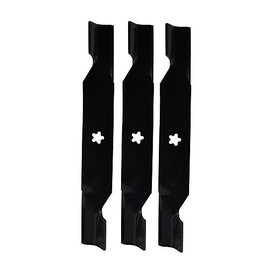 3 Pack of Hi-Lift Blades for 54" Deck - Replaces AYP/Husqvarna # 187254 187256 532187256
