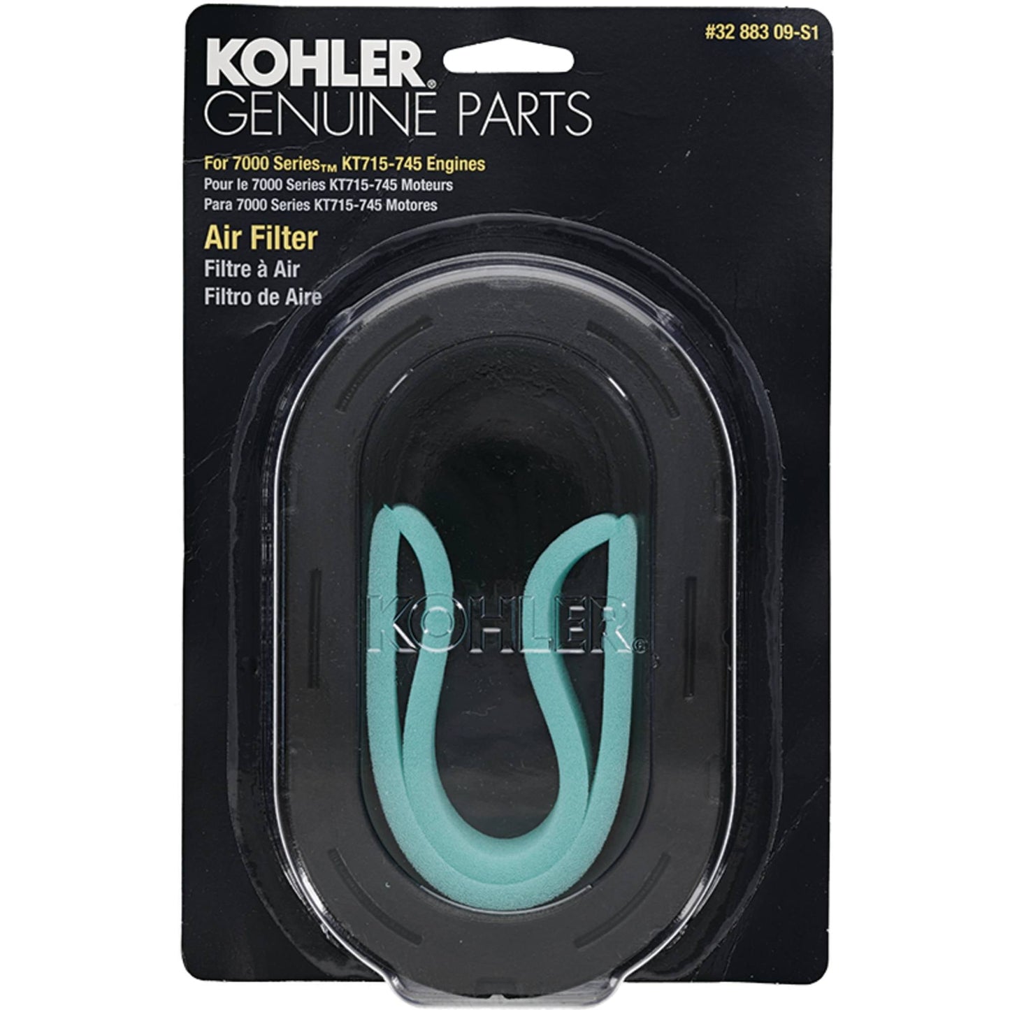 Kohler 32-883-09-S1 Lawn & Garden Equipment Engine Air Filter Genuine OEM