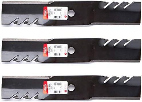 Oregon 596-354 G5 Gator Blades for 48" John Deere M127500, M127673, M145476 (3 Pack)