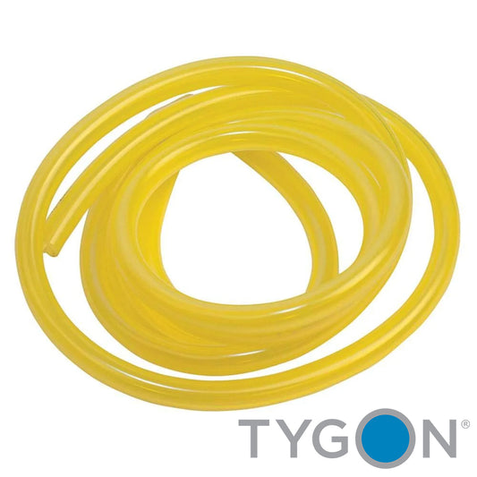 Genuine Tygon F-4040-A PVC Fuel And Lubricant Tubing, 1/4" ID, 3/8" OD, 1/16" Wall, 10' Length, Yellow