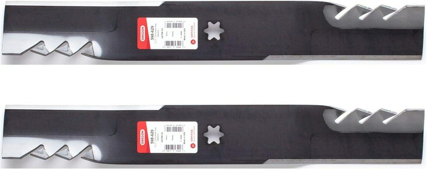 Oregon 598-629 Gator Blades G5 42" MTD Cub Cadet Troy Bilt 942-04312 942-0616 (2 Pack)
