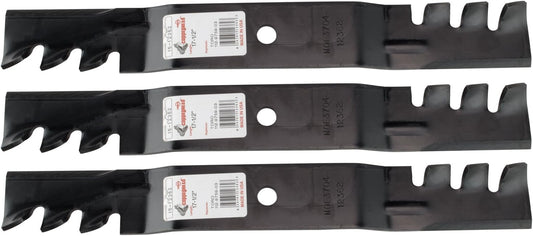 3 Pack - Mulching Mower Blades Fit Toro Timecutter Z 5000 Series 50 Deck 112-9759-03 110-6837-03
