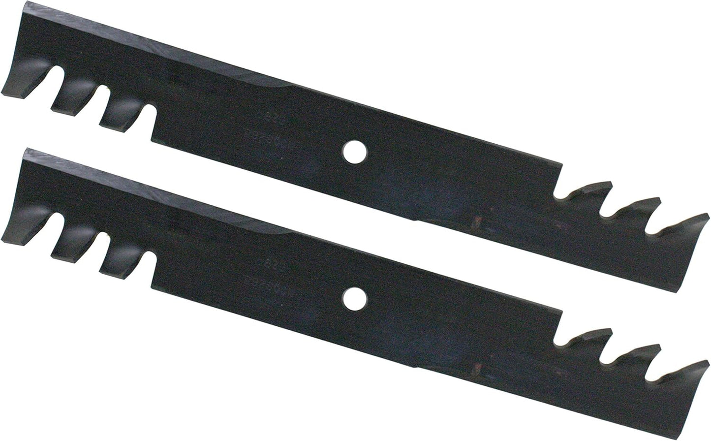 Universal Mulching Blades for 36" Deck, 18" Length, 5/8" Center Hole (2 Pack)