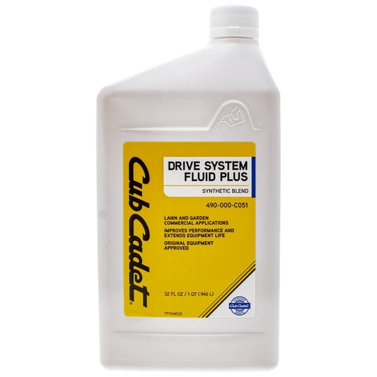 CUB CADET 490-000-C051 Fluid Drive System+ Syn Blend Qt Z Force RZT GT LT 1042