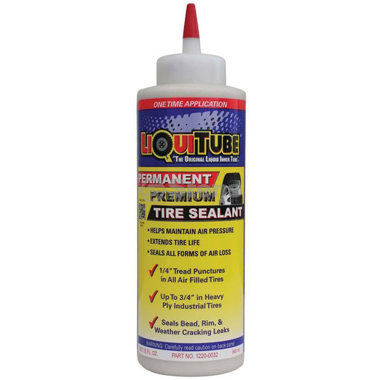 LiquiTube 1220-0032 Permanent Tire Sealant, 32 oz (12 Pack)