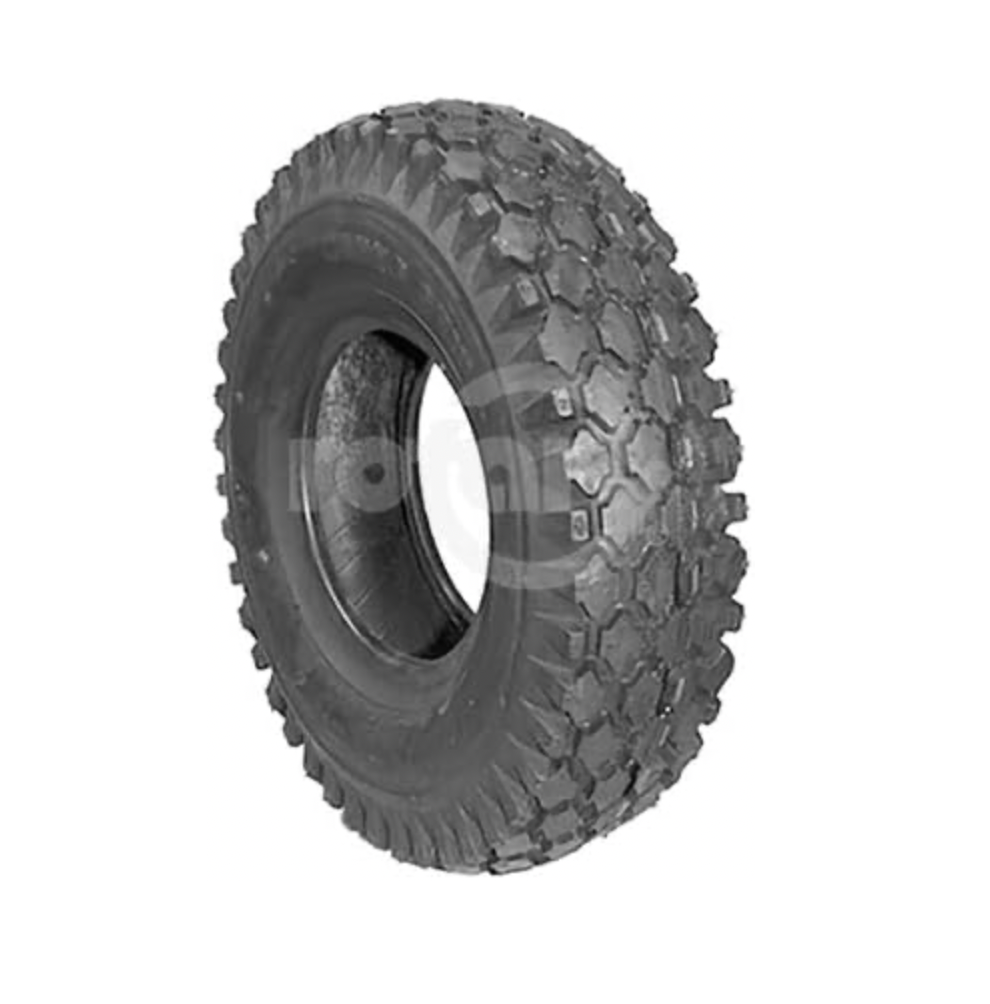 Lawn Mower Tire 410 x 350 x 5 Stud Tread Tube Type 2 Ply Kenda CST Brand