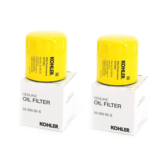 Kohler 52 050 02-S Engine Oil Filter, 2 Pack