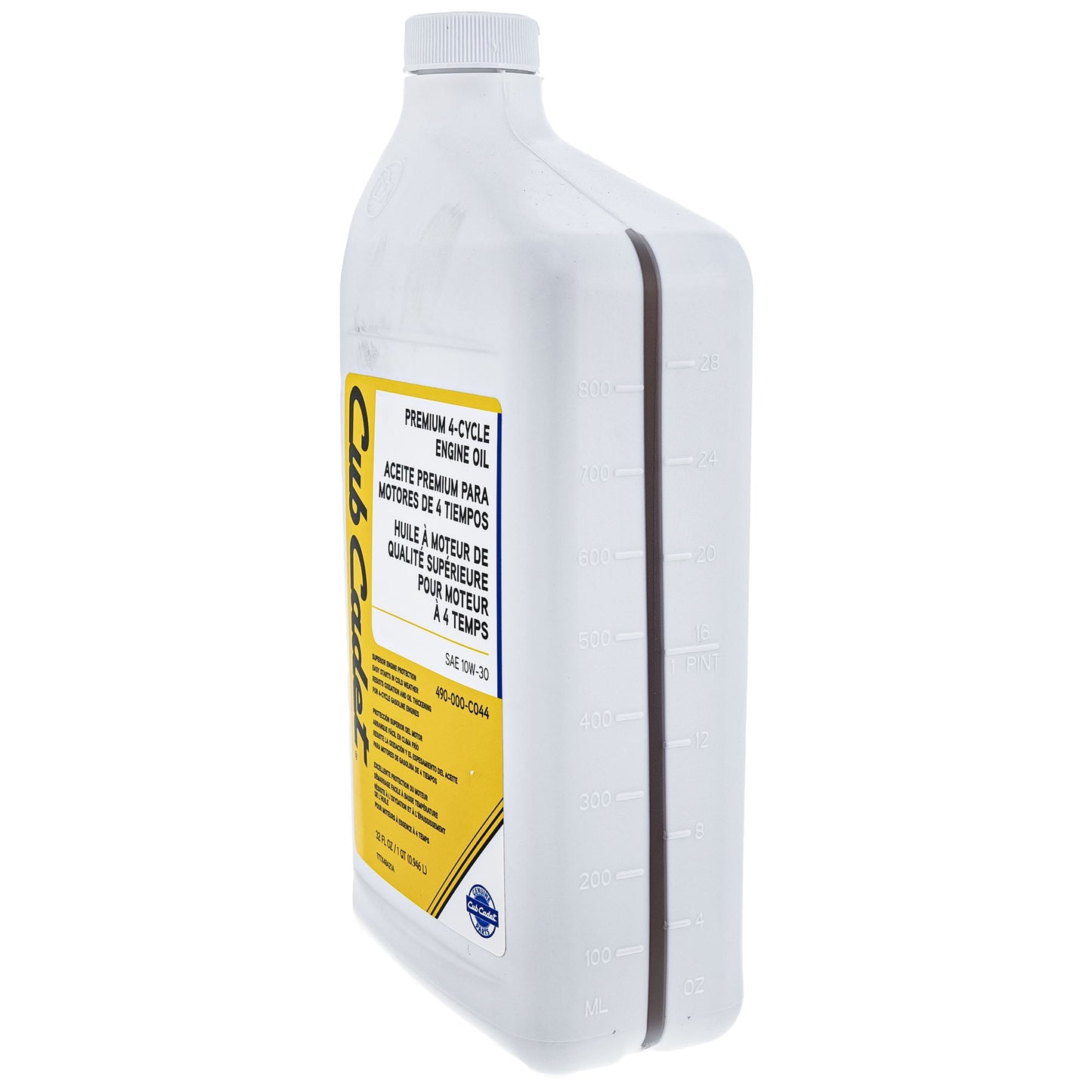 Cub Cadet 490-000-C044 Premium Four-Cycle Engine Oil 10W-30 - 32oz