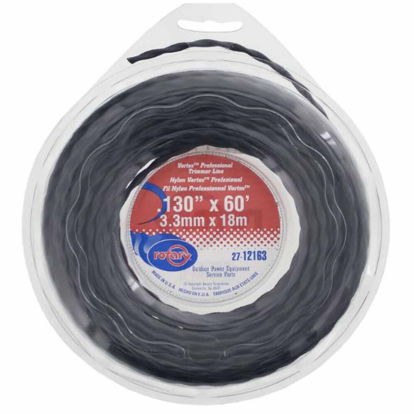Vortex Trimmer Line .130 X 60' 1/2 LB Donut